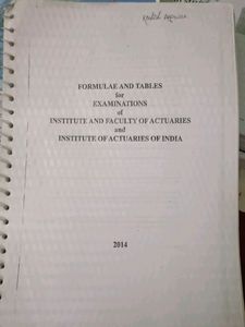 CM1 acturial Science Books (Acturial Mathematics)