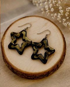 Sparkly Star Earrings