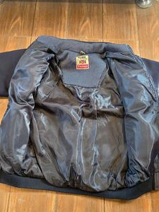 Stylish Blue Bomber Jacket