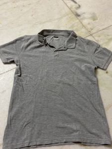 GREY POLO TSHIRT FOR WOMEN