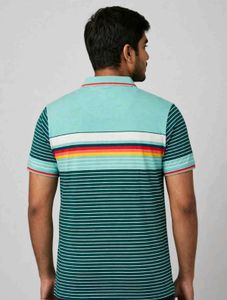 Urban United Men’s Striped Polo T-Shirt | XL
