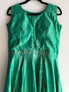 Brand new elegant Green Ethnic Gown