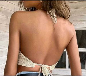 'Boho Crochet Beach Set With Cape' - New