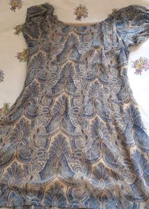Boho Paisley Print Dress