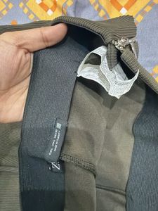 Stylish Ribbed Slim Fit Pants