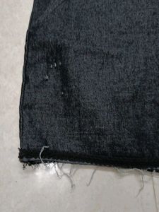 Distressed Denim Mini Skirt