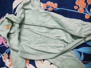 Cozy Hooded Fleece Baby Onesie