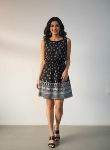 Floral Print Mini Dress