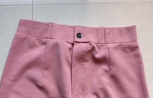 Pink Wide Leg Trousers🌷