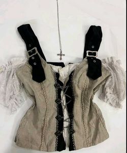 Vintage Style Corset Top