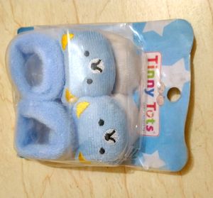 Baby Booties Cum Socks 3 To 6 Months Baby Only 1 Pair