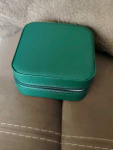 Green Jewelry Travel Organizer