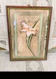 2 BEAUTIFUL FLOWER PAINTINGS