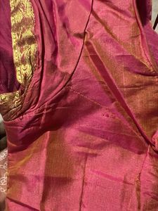Tarun Tahiliani Designer Pink Blouse (No Tag)