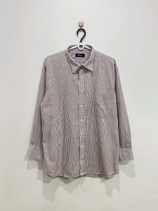 Classic Striped Button-Down Shirt