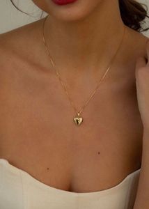 Gold Heart Pendant Necklace BRAND NEW