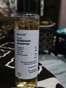 Rosemary shampoo for boosting hair growth