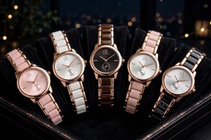 Calvin Klein Pink &amp; Rose Gold Watch