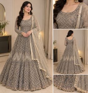 Embellished Lehenga Choli with Net Dupatta