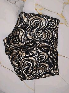 embellished micro shorts