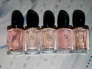 5 Giorgio Armani Si Eau de Parfum Miniatures