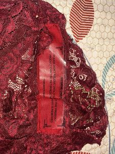 SHEIN Burgundy Lace Briefs