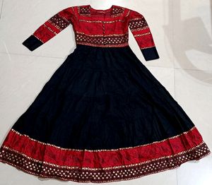 Red & Black Anarkali Kurta 🖤❤