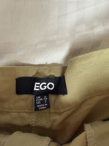 Edgy Olive Mini Skirt