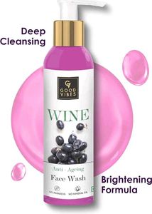 Good Vibes Wine Anti-Ageing Face Wash