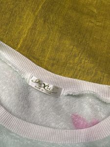 Cute Cat Print Fleece Sweatshirt