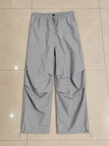 Gray Cargo Style Lounge Pants