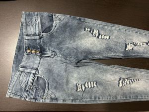 Acid Wash Denim Jeans
