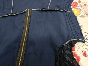 Navy Blue Partywear Gown