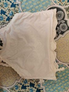White Crochet Halter Top