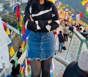 Denim Skort
