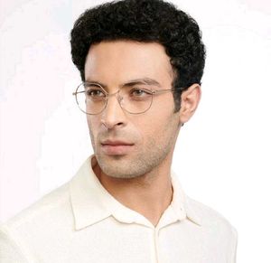 Lenskart John Jacobs Online Gold Full Rim Geometri