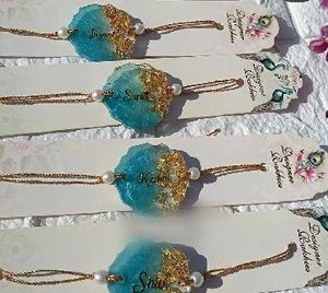 Designer Rakhi Bracelet with Custom Name
