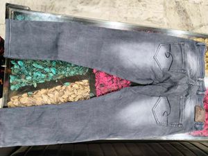 Men's Grey Wash Denim Jeans