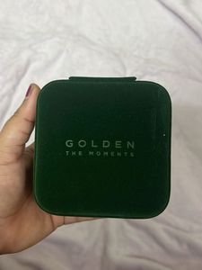 Golden Jungkook Travel Jewelry Organizer Box