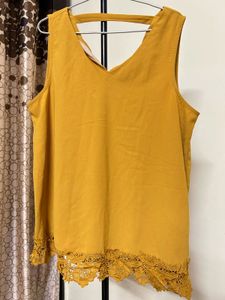 Sale Vero Moda Lace Trim Top