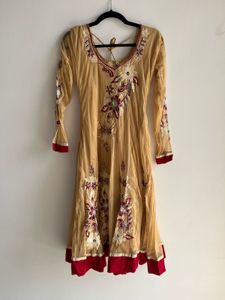 Once used Exquisite Embroidered Anarkali Suit