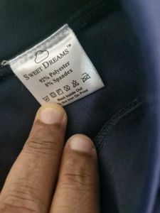 Comfortable Navy Blue Track Pants