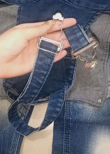 Denim Dungree For Women