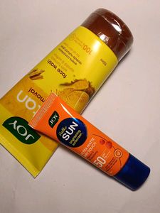 Joy Face Wash & Sunscreen Combo
