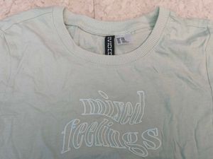 H&amp;M Mint 'Mixed Feelings' Tee