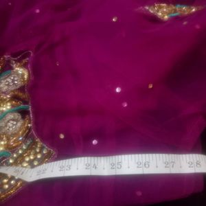 Today's Offer Zardozi Work Gaon Material