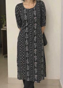 black kurta