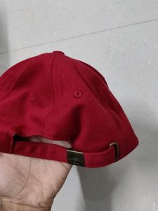 Stylish Red Baseball Cap