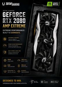 ZOTAC GAMING GeForce RTX 2080 AMP EXTREME