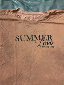 Cute "Summer Love" Graphic Tee
